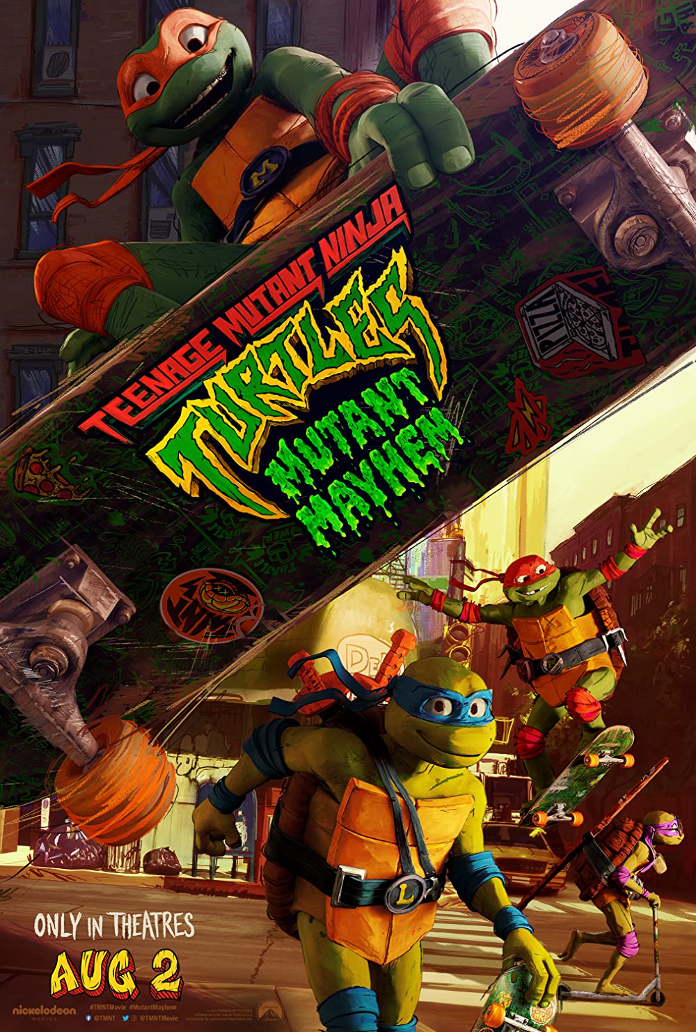 Teenage Mutant Ninja Turtles: Mutant Mayhem / Костенурките нинджа: Пълен хаос (2023) Teenage Mutant Ninja Turtles: Mutant Mayhem / Костенурките нинджа: Пълен хаос (2023)